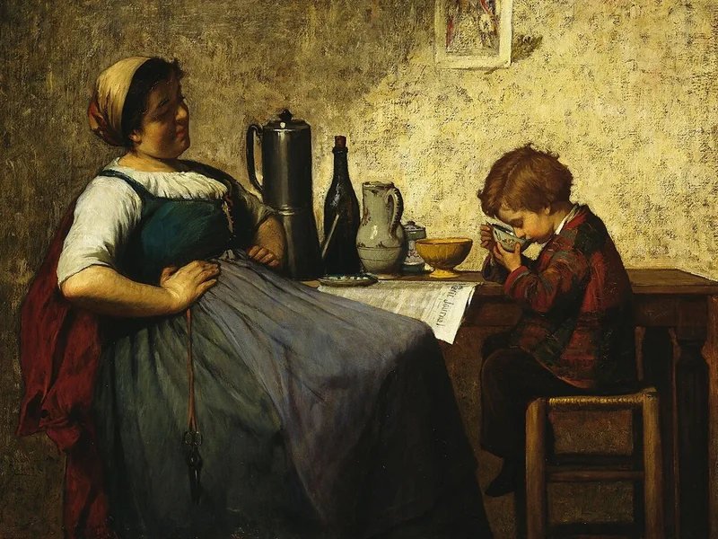 1831-Adolf von Becker - Gioia materna